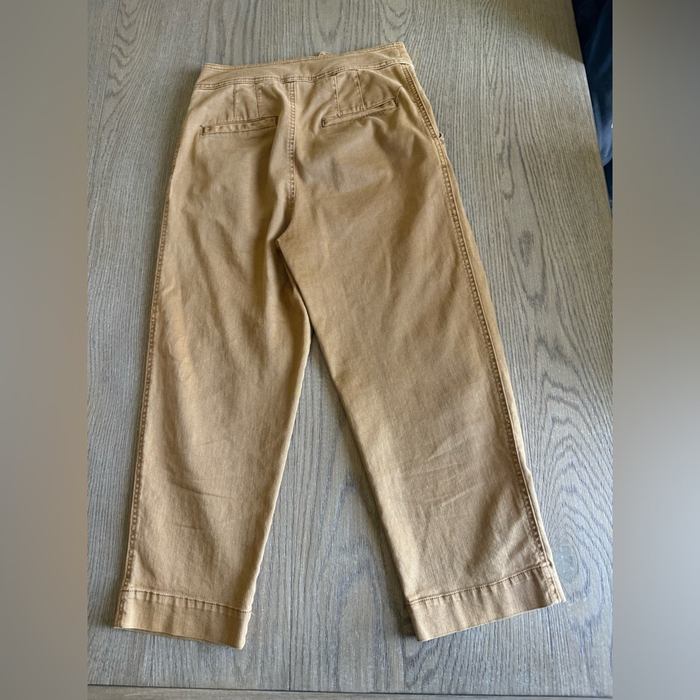 Free People Belted Waist Cropped Pants - Picture 8 of 8